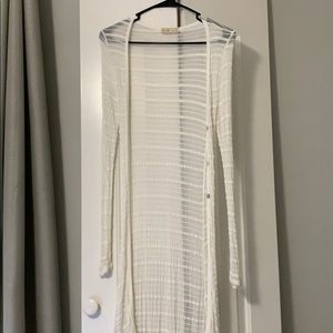 White Cardigan